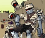 Rating: e
ID: 4916710
Date: 2024-07-13 11:30:17 -0400
Status: active
Score: 25
1_eye 4_fingers 6:5 after_fellatio after_oral after_sex arachnid arthropod balls bandit_(nuclear_throne) being_watched big_balls big_bandit_(nuclear_throne) big_penis black_body black_skin blush bodily_fluids clothed clothing cum cum_drip cum_in_mouth cum_inside cum_string desert detailed_background dripping duo_focus fingers flaccid foreskin genital_fluids genitals group gun hi_res humanoid humanoid_genitalia humanoid_penis looking_at_another machine_gun male male/male mummy muscular muscular_male nuclear_throne partially_clothed pecs penis prosthetic prosthetic_arm prosthetic_leg prosthetic_limb ranged_weapon red_eyes scorpion t6ktal undead weapon post #4916710