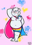 Rating: s
ID: 4982266
Date: 2024-08-12 19:40:12 -0400
Status: active
Score: 5
absurd_res anthro bear belly blush cape clothing echo_(calahootheyeen) fur hair hand_behind_back hand_behind_head hi_res lgbt_pride male mammal medium_length_hair moobs navel overweight overweight_anthro overweight_male paint_splatter pansexual_pride_colors polar_bear pride_colors salsa_squad solo underwear ursine white_body white_fur white_hair post #4982266