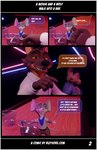 2023 3d_(artwork) alcohol anthro bar_counter beverage bizyvore border canid canine canis comic counter dialogue digital_media_(artwork) dreamworks duo english_text hi_res male male/male mammal mouse mr._wolf_(the_bad_guys) murid murine rodent size_difference text the_bad_guys url white_border wolf