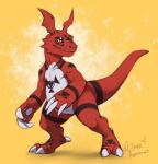 Rating: s
ID: 980888
Date: 2016-08-28 04:00:18 -0400
Status: active
Score: 30
bandai_namco biped digimon digimon_(species) digital_hazard facial_markings feral guilmon head_markings inverted_zero_unit male markings rotarr scalie simple_background smile solo standing symbol thumbless zero_unit post #980888