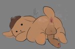 Rating: e
ID: 5275964
Date: 2024-12-30 13:19:57 -0500
Status: active
Score: 62
anus backsack balls beady_eyes beret big_penis blush brown_balls brown_body brown_penis butt canid canine canis clothing domestic_dog empty_eyes feet foreskin genitals glans hat headgear headwear hi_res humanoid_genitalia humanoid_penis long_penis lying male mammal monobutt musk musk_clouds musky_butt nude o_o on_front partially_retracted_foreskin penis penis_on_ground pink_glans pompompurin_(character) pompompurin_(series) presenting presenting_hindquarters sanrio simple_background solo truemew post #5275964