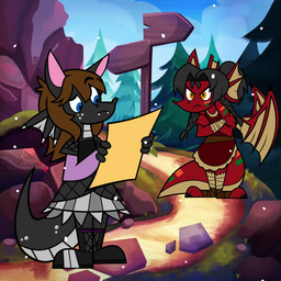 Rating: s
ID: 5701939
Date: 2025-07-11 16:12:27 -0400
Status: active
Score: 17
1:1 aggravated ambiguous_gender angry animated anthro arm_wraps back_wings background_signs black_body black_claws black_hair blinking blue_eyes bodypaint boots braided_hair brown_hair claws clenched_teeth cliff_side clothing cloud cold confusion cut_ear day dragon duo fangs footwear forest forest_background freezing frill_(anatomy) glaring_at_another green_stripes grey_spots hair hi_res holding_self ice icicle ignoring_another leg_wraps looking_at_map medieval_clothing melee_bishop membrane_(anatomy) membranous_frill mythological_creature mythological_scalie mythology narrowed_eyes nature nature_background night no_sound orange_stripes pathway plant ponytail purple_sky red_body renkumoo rock scalie shaking sharon_medley shivering shoes short_playtime signpost sky snow snow_on_trees snowfall snowing spots stripes sunset tail teeth thick_tail time_skip tree weather webm wingless_dragon wings wraps yellow_eyes post #5701939