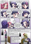 alternate_species clothed clothing comic dialogue english_text equid female friendship_is_magic hair hasbro hi_res human humanized mammal mauroz mr._greenhooves_(mlp) multicolored_hair my_little_pony pinkie_pie_(mlp) purple_hair rarity_(mlp) school school_uniform sweetie_belle_(mlp) text twilight_sparkle_(mlp) two_tone_hair uniform