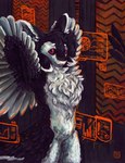 Rating: s
ID: 4804416
Date: 2024-05-24 14:03:43 -0400
Status: active
Score: 23
2024 4_ears absurd_res acrylic_painting_(artwork) anthro artist_name avali avian bird black_body black_feathers black_fur black_sclera canvas canvas_texture constructed_language countershade_face countershade_fur countershade_torso countershading detailed_background feathered_wings feathers featureless_crotch fictional_language fluffy fluffy_chest fur fyr_(fenrir784) graph hair half-length_portrait hi_res illuminate_trifeather inside interface looking_at_viewer male maleherm_(lore) multi_ear nude painting_(artwork) portrait purple_eyes screen shaded sign_language signature solo spacecraft stretching stretching_arms tail tempera_(artwork) text traditional_media_(artwork) traditional_painting_(artwork) tuft varnish_(artwork) vehicle white_body white_feathers white_fur winged_arms wings woronyonok post #4804416