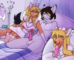 Rating: e
ID: 3830833
Date: 2023-01-24 07:54:06 -0500
Status: active
Score: 39
2018 anthro balls bangs bed biped black_nose blonde_hair breasts brown_hair canid canine chest_tuft cleavage clock clothed clothed/nude clothing countershade_fur countershade_torso countershading digital_clock digital_media_(artwork) dress duo electronics erection eyewear eyewear_only female fur furniture genitals glasses glasses_only green_eyes hair handjob headgear headwear humanoid_genitalia humanoid_penis inside joe_(skaii-flow) legwear licking long_hair male male/female mammal navel nude nurse nurse_clothing nurse_headwear on_bed oral orange_body orange_fur penile penis penis_lick pink_penis pink_tongue sex shaded stockings tail teeth tilki_(vaporjay) tongue tongue_out tuft wearing_glasses white_body white_fur yellow_eyes zyira post #3830833