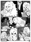 anthro breasts brother_(lore) brother_and_sister_(lore) cleavage clothed clothing comic cricetid dialogue english_text felid female hair hamster hi_res larger_female larger_male lion male mammal monochrome nimzy noms_(nimzy) pantherine rodent short_stack sibling_(lore) sister_(lore) size_difference smaller_female text tobi_(nimzy) toiya_crimson toni_(nimzy) url