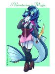 2022 3:4 absurd_res accessory ambris anthro armwear biped blade blue_body blue_hair blue_scales bracelet breasts cleavage clothed clothing corset digital_media_(artwork) ear_piercing elbow_gloves equestria_girls eyebrow_through_hair eyebrows eyelashes female fingerless_gloves footwear furgonomics garter_straps gloves hair hair_accessory hair_tie handwear hasbro hi_res high_heels jewelry lingerie long_hair looking_at_viewer melee_weapon multicolored_hair my_little_pony pendant piercing ponytail purple_eyes reverse_grip ring scales shaded shoes siren smile smiling_at_viewer socks solo sonata_dusk_(eg) sword tail tail_accessory tail_jewelry tail_ring tail_through_skirt teeth topwear translucent translucent_hair two_tone_hair v_bangs weapon