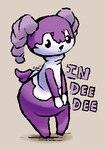 Rating: s
ID: 5270226
Date: 2024-12-27 17:31:26 -0500
Status: active
Score: 7
2020 anthro black_sclera eyebrows female fur generation_8_pokemon hands_together horn indeedee jubb looking_at_viewer low_res nintendo pokemon pokemon_(species) purple_body purple_eyebrows purple_fur purple_tail signature solo standing tail text white_body white_eyes white_fur post #5270226