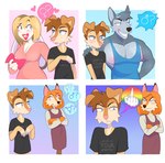 Rating: s
ID: 5326185
Date: 2025-01-23 16:21:09 -0500
Status: active
Score: 48
annoyed anthro blonde_hair blouse body_hair brown_hair bunny_karen canid canine canis cheek_tuft chest_hair clothing crossed_arms domestic_dog facial_tuft female fox fur gender_confusion gesture ginger_(heresvix) grey_hair grin group hair half-closed_eyes hand_gesture heart_symbol heresvix hi_res lagomorph leporid male mammal middle_finger muscle_tone muscular muscular_male narrowed_eyes no_pupils orange_body orange_fur orange_hair pecs rabbit shirt smile t-shirt tan_body tan_fur tank_top topwear trans_(lore) trans_man_(lore) tuft white_body white_fur wolf post #5326185