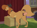 2d_animation accessory ahegao animal_genitalia animal_pussy animated anus bestiality bodily_fluids bow_ribbon canid canine canine_genitalia canine_pussy canis collar collar_only cum cum_in_pussy cum_inside disembodied_penis disney dixie_(tfath) domestic_dog duo ejaculation eyelashes eyes_closed eyeshadow female female_focus female_penetrated feral feral_penetrated frame_by_frame genital_fluids genitals hair_accessory hair_bow hair_ribbon hay hay_bale human human_penetrating humanoid_genitalia humanoid_penis looking_pleasured looking_up makeup male male/female male_penetrating male_penetrating_female mammal moan nude open_mouth orgasm orgasm_face outside outside_sex penetration penile penile_penetration penis penis_in_pussy pussy raised_tail reminic ribbons sex short_playtime solo_focus sound sound_effects tail tail_anus the_fox_and_the_hound tongue tongue_out vaginal vaginal_penetration webm