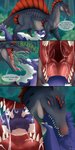Rating: q
ID: 2635625
Date: 2021-03-01 16:24:22 -0500
Status: active
Score: 110
2021 abdominal_bulge absurd_res artist_name belly blue_body blue_eyes blue_fur bodily_fluids burp_fetish burping claws colored comic dinosaur dragon dripping drooling duo eating english_text eyes_closed fangs feathers female female_pred feral fluffy food forced forest fur furred_dragon furred_scalie gaping_mouth hi_res horn imminent_vore internal jamkitsune licking lothar lying male male/female male_prey membrane_(anatomy) membranous_wings minuette mouth_shot multicolored_body multicolored_fur mythological_creature mythological_scalie mythology open_mouth oral_vore outside pinned plant prehistoric_species reptile saliva scalie shaded slurping soft_vore sound_effects spinosaurid spinosaurus sticky swallowing tail teeth text theropod throat tongue tongue_out tree tuft vore watermark wet white_body white_fur wings post #2635625
