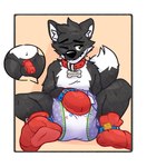 Rating: e
ID: 5549026
Date: 2025-05-04 17:17:06 -0400
Status: active
Score: 44
2024 anthro balls black_body black_fur black_nose bondage_boots bondage_gear bondage_gloves bone_collar_tag canid canine chastity_cage chastity_device clean_diaper clothed clothing collar collar_tag colored cookiebandit countershading cutaway daisuke_the_fox diaper fox fur genitals green_eyes hand_on_diaper handwear head_tuft hi_res looking_aside male mammal one_eye_closed penis red_chastity_cage red_collar simple_background sitting sitting_on_ground solo tan_background touching_diaper tuft wearing_diaper white_body white_countershading post #5549026