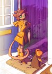 Rating: s
ID: 1786403
Date: 2019-02-07 17:41:25 -0500
Status: active
Score: 32
2019 5_fingers anthro beak black_eyes boots bottomwear brown_beak brown_body brown_fur brown_hair clothed clothing coat conditional_dnp domestic_cat door doormat duo felid feline felis female feral fingers footwear fully_clothed fur green_eyes hair hat hat_only headgear headgear_only headwear headwear_only inside jollyjack kat_vance leonard_(sequential_art) male mammal monotreme mostly_nude orange_boots orange_clothing orange_footwear orange_raincoat orange_umbrella platypus raincoat raining sequential_art shoes shorts side_view standing tail tan_body tan_bottomwear tan_clothing tan_fur tan_shorts tan_tail three-quarter_view topwear umbrella yellow_raincoat post #1786403