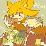 Rating: s
ID: 2228474
Date: 2020-04-23 22:18:34 -0400
Status: active
Score: 5
1:1 2013 aliasing anthro bukikobuta carrying_another clenched_teeth clothing digital_media_(artwork) dr._eggman duo english_text eulipotyphlan facial_hair food footwear fur gloves grin half-closed_eyes handwear happy_birthday hedgehog holding_food holding_object hot_dog human low_res male mammal mustache narrowed_eyes on_shoulder red_eyes sega shoes simple_background sitting smile sonic_the_hedgehog sonic_the_hedgehog_(series) star super_form super_sonic teeth text yellow_background yellow_body yellow_fur post #2228474