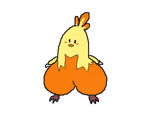 4:3 animated biped blush combusken generation_3_pokemon keke_(artist) nintendo no_sound orange_body phallic pokemon pokemon_(species) short_playtime simple_background solo webm white_background