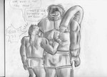 Rating: q
ID: 5539259
Date: 2025-04-30 09:32:44 -0400
Status: active
Score: 0
bigbadbear bottomwear clothing dialogue duo fingernails graphite_(artwork) hair humanoid imminent_tail_vore imminent_vore interrobang long_tail male male/male muscular nails orc ragor_(bigbadbear) shorts simple_background size_difference speech_bubble standing tail talking_to_another talking_to_prey teeth traditional_media_(artwork) what white_background post #5539259