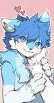 Rating: s
ID: 5047102
Date: 2024-09-13 02:39:56 -0400
Status: active
Score: 45
4_fingers anthro barely_visible_pawpads blue_body blue_eyes blue_fur blue_hair blush blush_lines canid canine cheek_tuft claws countershade_torso countershading dipstick_ears disembodied_hand duo ear_markings embarrassed facial_tuft finger_claws fingers fox fur hair hand_on_face handpaw heart_symbol hi_res holding_head inner_ear_fluff kemono leaning_on_hand male mammal mikey_(mikey_fox) multicolored_ears offscreen_character paws shy slim_male tuft white_ear_tips white_inner_ear_fluff zibao999 post #5047102