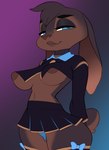 Rating: q
ID: 3564295
Date: 2022-09-13 09:32:14 -0400
Status: active
Score: 452
2022 anthro areola big_breasts blue_eyes bottomwear breasts brown_areola brown_body brown_fur choker clothed clothing disney doxy eyebrows fan_character female fur ineffective_clothing jewelry lagomorph legwear leporid long_ears looking_at_viewer lucy_leaps mammal microskirt miniskirt narrowed_eyes necklace nipples panties pointy_breasts puffy_areola puffy_nipples rabbit school_uniform skimpy skirt solo stockings thick_thighs thigh_highs under_boob underwear uniform wide_hips zootopia post #3564295
