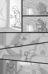 2019 comic deltarune english_text freckles greyscale human kris_(deltarune) lynxgriffin mammal monochrome monster susie_(deltarune) text undertale_(series)