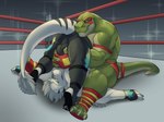 Rating: e
ID: 5552805
Date: 2025-05-06 11:18:19 -0400
Status: active
Score: 17
2024 anthro ass_up bulge bulge_grab clothing devin_(derpybro) dinosaur dominant duo fighting_ring fingerless_gloves gloves handwear horrorbuns kallan_hayes_(derpybro) lizard looking_at_another male male/male mask muscular muscular_anthro muscular_male prehistoric_species reptile scalie sitting sports_mask sportswear wrestling wrestling_briefs wrestling_mask post #5552805
