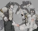 Rating: e
ID: 5576233
Date: 2025-05-16 09:55:13 -0400
Status: active
Score: 44
2024 anthro anus backsack balls belt bent_over blush bodily_fluids butt canid canine canis chest_tuft claws clothed clothing erection front_view fur genital_fluids genitals grey_body grey_fur grin heart_symbol hi_res humanoid_genitalia humanoid_penis looking_at_viewer male mammal motion_lines multiple_poses muscular muscular_anthro muscular_male nude nude_anthro open_clothing open_shirt open_topwear partially_clothed peeing penis pose precum presenting presenting_anus question_mark raised_tail rear_view sequence shirt side_view sitting smile sohungr599123 solo spread_legs spreading standing tail topwear tuft urine vein white_body white_fur wolf yellow_eyes post #5576233