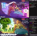 Rating: e
ID: 4237123
Date: 2023-08-16 18:07:27 -0400
Status: active
Score: 50
2023 absurd_res anthro big_breasts breasts building building_destruction butters_(zangg) city clothed clothing comic controller destruction detailed_background dialogue digital_drawing_(artwork) digital_media_(artwork) english_text fart fart_cloud fart_fetish female floatzel game_controller generation_4_pokemon hi_res humor hyper hyper_fart livestream nintendo overweight overweight_female peppen_draws pokemon pokemon_(species) profanity sequence shaded signature smile solo speech_bubble stream_chat text thought_bubble post #4237123