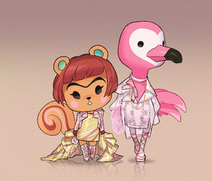 Rating: s
ID: 3425702
Date: 2022-07-03 11:39:39 -0400
Status: active
Score: 31
2020 animal_crossing avian beak biped bird black_eyes black_nose buckteeth clothing digital_media_(artwork) dress duo eyebrows feathers female flamingo flora_(animal_crossing) hair hazel_(animal_crossing) jacket mammal markings modelling nintendo pattern_clothing pattern_dress pink_beak pink_body pink_cheeks pink_clothing pink_feathers pink_jacket pink_topwear raspbeary red_hair rodent runway_model sciurid semi-anthro standing striped_clothing striped_dress stripes tail tail_markings teeth topwear tree_squirrel unibrow walking post #3425702