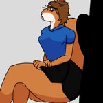 1:1 anthro big_butt butt duo female heydaysfm lisa_(heydaysfm) male mammal penis_shadow rodent sciurid surprise thick_thighs tree_squirrel wide_hips