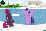 anthro breasts earth_pony equid equine fab3716 female french_text friendship_is_magic genitals group hasbro hi_res horn horse mammal my_little_pony my_little_pony:_the_movie_(2017) mythological_creature mythological_equine mythology nude pinkie_pie_(mlp) pony pussy swimming_pool tempest_shadow_(mlp) text trio twilight_sparkle_(mlp) unicorn winged_unicorn wings