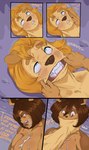 absurd_res afterglow ahegao anthro big_breasts bird_dog bite biting_lip blonde_hair blue_eyes bodily_fluids breasts brown_body brown_hair canid canine canis comic cum cum_on_breasts cum_on_face dialogue dobermann dog_knight_rpg domestic_dog dreamy_pride duo english_text eye_roll face_grab face_slap female finger_in_mouth genital_fluids golden_retriever gynomorph gynomorph/female hair hi_res hunting_dog intersex intersex/female jeane_(ceehaz) lidded_eyes looking_pleasured lying mammal muscular muscular_female on_back orange_eyes pinscher retriever rory_(ceehaz) sharp_teeth slap spread_mouth teeth text throat_grab unconscious yellow_body