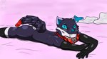 Rating: q
ID: 5307247
Date: 2025-01-14 11:53:01 -0500
Status: active
Score: 0
16:9 4k absurd_res anthro arm_warmers armwear azerix blahaj blush butt clothing felid feline femboy fur hi_res ikea legwear looking_at_viewer lying male mammal mane on_front pillow pink_background pink_bedding purple_body purple_fur red_mane simple_background smile smiling_at_viewer solo tail thigh_highs wallpaper widescreen wreckerqd post #5307247