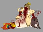 Rating: e
ID: 5444718
Date: 2025-03-19 23:26:37 -0400
Status: active
Score: 11
animal_genitalia anthro balls begging big_balls big_pecs big_sheath bite blood blood_in_mouth blood_on_balls blood_on_face bodily_fluids bone_breaking bovid caprine corpse death dialogue dragon fur furred_dragon furred_scalie genitals goat gore gore_focus group hi_res huge_balls huge_sheath hyena hyper hyper_balls hyper_genitalia hyper_sheath killing lune_(luneytuney) luneytuney male mammal muscular muscular_male mythological_creature mythological_scalie mythology neck_bite nipple_piercing nipples onomatopoeia paralyzed pecs piercing scalie sheath sound_effects spine_break tears_of_desperation text trio wounded post #5444718