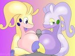 4:3 anthro big_breasts breast_play breast_squish breasts collaborative collaborative_sex collaborative_titfuck duo female first_person_view generation_6_pokemon generation_8_pokemon genitals goodra hi_res hisuian_form hisuian_goodra humanoid_genitalia humanoid_penis male male/female male_pov nintendo nipples penis pokemon pokemon_(species) punch_pubby regional_form_(pokemon) sex shiny_pokemon squish tagme titfuck