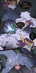 anal anal_penetration animal_genitalia anthro anus aurelion_sol_(lol) bear big_dom_small_sub bodily_fluids butt comic cum cum_in_ass cum_in_top's_ass cum_inside cum_on_butt dialogue dominant dominant_male dragon duo eastern_dragon english_text from_behind_position genital_fluids genital_slit genitals hi_res league_of_legends leaking leaking_cum magic male male/male male_penetrated male_penetrating male_penetrating_male mammal mounting mythological_creature mythological_scalie mythology na1su penetration penile penile_penetration penis_in_ass polar_bear questionable_consent riot_games role_reversal scalie sex size_difference sleep_sex sleeping slit_penis tencent text ursine volibear