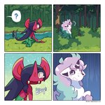 Rating: s
ID: 4751601
Date: 2024-04-29 19:01:31 -0400
Status: active
Score: 31
3_fingers 3_toes 4_panel_comic artist_name casper_(shrimposaurus) constricted_pupils duo english_text fangs feet feral fingers fudo_(shrimposaurus) fur galarian_form galarian_ponyta generation_8_pokemon grass humanoid male morgrem motion_lines multicolored_body nintendo open_mouth outside pink_body plant pokemon pokemon_(species) pokemon_mystery_dungeon pupils purple_body purple_fur regional_form_(pokemon) river shrimposaurus small_pupils spike_chunsoft teeth text toes tree two_tone_body white_body post #4751601