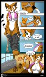 bat breasts clothing comic dialogue dreamworks duo dust:_an_elysian_tail english_text felid feline female female/female feral fidget_(elysian_tail) genitals hi_res kung_fu_panda mammal master_tigress membrane_(anatomy) membranous_wings nimbat text towel wings yiffmasters