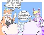 Rating: e
ID: 5576487
Date: 2025-05-16 12:35:21 -0400
Status: active
Score: 25
abdominal_bulge ambiguous_gender anthro argument belly_press canid canine canis chacal(starry_stoat) cheshire_cat_(species) domestic_dog female female_pred fighting_over_prey group hi_res lavender_(starry_stoat) male male/female male_pred mammal overweight shiba_inu spitz starry_stoat trio vore weight_gain ych_(character) post #5576487