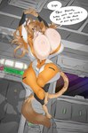 Rating: q
ID: 4212702
Date: 2023-08-04 08:50:17 -0400
Status: active
Score: 48
anthro areola arizel big_breasts breasts brown_body brown_fur brown_hair cheek_tuft clothing dialogue domestic_cat dullvivid english_text exposed_breasts facial_tuft felid feline felis female floating fur hair hi_res huge_breasts humor jumpsuit lips long_hair mammal nipples open_jumpsuit pink_areola pink_nipples solo space_station speech_bubble tail tail_tuft tan_body tan_fur text thick_bottom_lip tools tuft wardrobe_malfunction wrench zero_gravity post #4212702