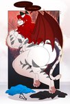 Rating: q
ID: 5535449
Date: 2025-04-28 01:30:21 -0400
Status: active
Score: 82
after_transformation anthro areola big_breasts big_butt blush breasts butt claws clothing coat comic demon dialogue discarded_clothing domestic_cat english_text eyewear felid feline felis female full-length_portrait gender_transformation glasses hair hand_on_breast hi_res hoodie huge_breasts identity_death long_hair magic mammal membrane_(anatomy) membranous_wings mtf_transformation nipples pawpads permanent permanent_transformation portrait rear_view red_hair sedire_(deiser) smile solo speech_bubble succubus text topwear transformation trpcafterdark wings post #5535449
