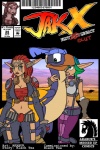 akabur ashelin avian breasts cleavage clothed clothing comic cover cover_art cover_page english_text female feral flut_flut group jak_and_daxter keira_(jak_and_daxter) naughty_dog non-mammal_breasts sony_corporation sony_interactive_entertainment text