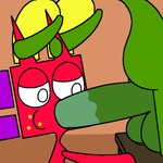 Rating: e
ID: 5548387
Date: 2025-05-04 12:17:04 -0400
Status: active
Score: 19
1:1 animated anthro balls big_balls big_penis digital_media_(artwork) duo elizabeth_(roksim) fellatio female forced genitals green_body horn horn_grab huge_balls huge_penis male male/female oral oral_penetration penetration penile penis red_body sex short_playtime simple_background spiko stompo tweakydumbdog veggiefolk post #5548387