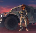 Rating: s
ID: 4773306
Date: 2024-05-09 20:49:09 -0400
Status: active
Score: 35
anthro armor army army_helmet army_uniform avian beak bird body_armor boots clothed clothing combat_boots combat_gear feathers female footwear fur gun headgear helmet hi_res humvee jpogunnr m4a1 military military_uniform ranged_weapon rifle shoes smile soldier solo tail tres-art uniform warrior weapon post #4773306