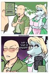 Rating: s
ID: 5602897
Date: 2025-05-27 18:20:08 -0400
Status: active
Score: 6
2025 5_fingers abstract_background absurd_res anon_(snoot_game) anthro apron artist_name bald big_breasts blonde_hair bottomwear breasts cavemanon_studios cleavage clothed clothing comic dannoartista denim denim_bottomwear denim_clothing dialogue digital_drawing_(artwork) digital_media_(artwork) dress elbow_feathers english_text eyelashes eyes_closed eyeshadow feathered_wings feathers female fingers green_clothing green_dress green_jacket green_topwear grey_body grey_scales group hair hi_res human jacket jeans light-skinned_male light_body light_skin long_hair makeup male mammal mature_anthro mature_female pants pink_apron pink_clothing prehistoric_species pterodactylus pterosaur reptile samantha_(snoot_game) scales scalie snoot_game snout text topwear trio watermark wings post #5602897