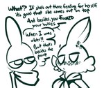 Rating: q
ID: 5377183
Date: 2025-02-16 11:58:49 -0500
Status: active
Score: 10
1upgobbo 2021 anthro argument cheek_fins clothing duo english_text father_(lore) female fin freckled_face freckles frown generation_2_pokemon generation_3_pokemon head_fin husband_and_wife jay_(1upgobbo) kerchief kerchief_only larvitar mabel_(1upgobbo) male married_couple monochrome mostly_nude mother_(lore) mother_and_father_(lore) mudkip neckerchief neckerchief_only neckwear nintendo parent_(lore) pokemon pokemon_(species) scarf scarf_only spots text post #5377183