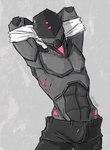 Rating: q
ID: 5295207
Date: 2025-01-08 12:49:14 -0500
Status: active
Score: 20
abs absurd_res android armor bottomwear bulge clothing digital_media_(artwork) fan_character featureless_face glowing glowing_markings grey_body grey_skin headgear helmet hi_res humanoid looking_at_viewer machine male markings midriff muscular muscular_male not_furry oxtra pants raised_arms robot robot_humanoid shirt solo taking_off_shirt topwear post #5295207