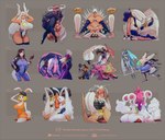 absurd_res acrylictoon animal_humanoid balls big_breasts blizzard_entertainment breasts butt carrot_(one_piece) cleavage clothed clothing d.va_(overwatch) eyes_popping_out female female_penetrated genitals group hi_res huge_breasts human humanoid lagomorph lagomorph_humanoid leporid_humanoid male male/female male_penetrating male_penetrating_female mammal mammal_humanoid minkmen_(one_piece) my_hero_academia nipples one_piece overwatch pain penetration penis rabbit_humanoid rumi_usagiyama ryona sex toony