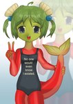 Rating: s
ID: 5255890
Date: 2024-12-21 02:29:06 -0500
Status: active
Score: 4
alunka animal_humanoid clothing english_text female fin fish fish_humanoid humanoid marine marine_humanoid one-piece_swimsuit pigtails salmon salmon_girl_(alunka) salmon_humanoid salmonid_(fish) smile sockeye_salmon solo swimwear tail tail_fin text text_on_clothing post #5255890