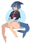 Rating: s
ID: 5279185
Date: 2024-12-31 23:09:06 -0500
Status: active
Score: 6
5_toes animal_humanoid asian_clothing azuumori barefoot blue_hair clothing duo east_asian_clothing feet female fin fish fish_humanoid hair head_fin hi_res humanoid humanoid_feet japanese_clothing japanese_school_uniform kerchief light_body light_skin looking_away mako_(azuumori) marine marine_humanoid neckerchief neckwear plantigrade red_eyes school_uniform serafuku shark_humanoid shark_tail short_hair skinsuit tight_clothing toes uniform post #5279185