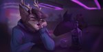 Rating: s
ID: 5594663
Date: 2025-05-24 08:21:00 -0400
Status: active
Score: 6
2021 alcohol alcohol_bottle anthro antlers background_character bar beverage canid canine canis clothed clothing deer digital_drawing_(artwork) digital_media_(artwork) eyewear glasses group hair hand_on_face hi_res horn kirkir lagomorph leporid male male_focus mammal rabbit signature sweater topwear wolf post #5594663