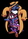 Rating: s
ID: 5606064
Date: 2025-05-29 03:00:19 -0400
Status: active
Score: 1
2_horns bodily_fluids breasts clothing coat demon demon_humanoid discount-supervillain fangs fedora female group hat headgear headwear hi_res horn horned_humanoid humanoid humanoid_pointy_ears loafers not_furry pointy_ears smile spade_tail sweat tail tailed_humanoid teeth topwear trenchcoat trio post #5606064